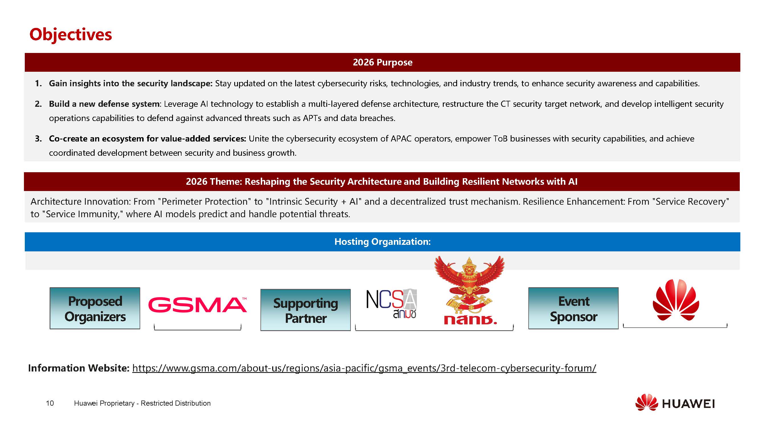 APAC Network Industry Forum Introduction Page 10